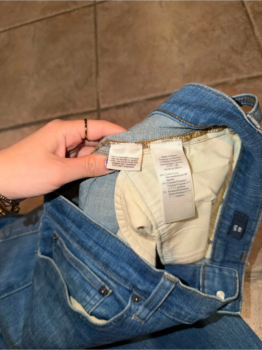 J. Crew Men's Light Blue Straight-Leg Jeans
